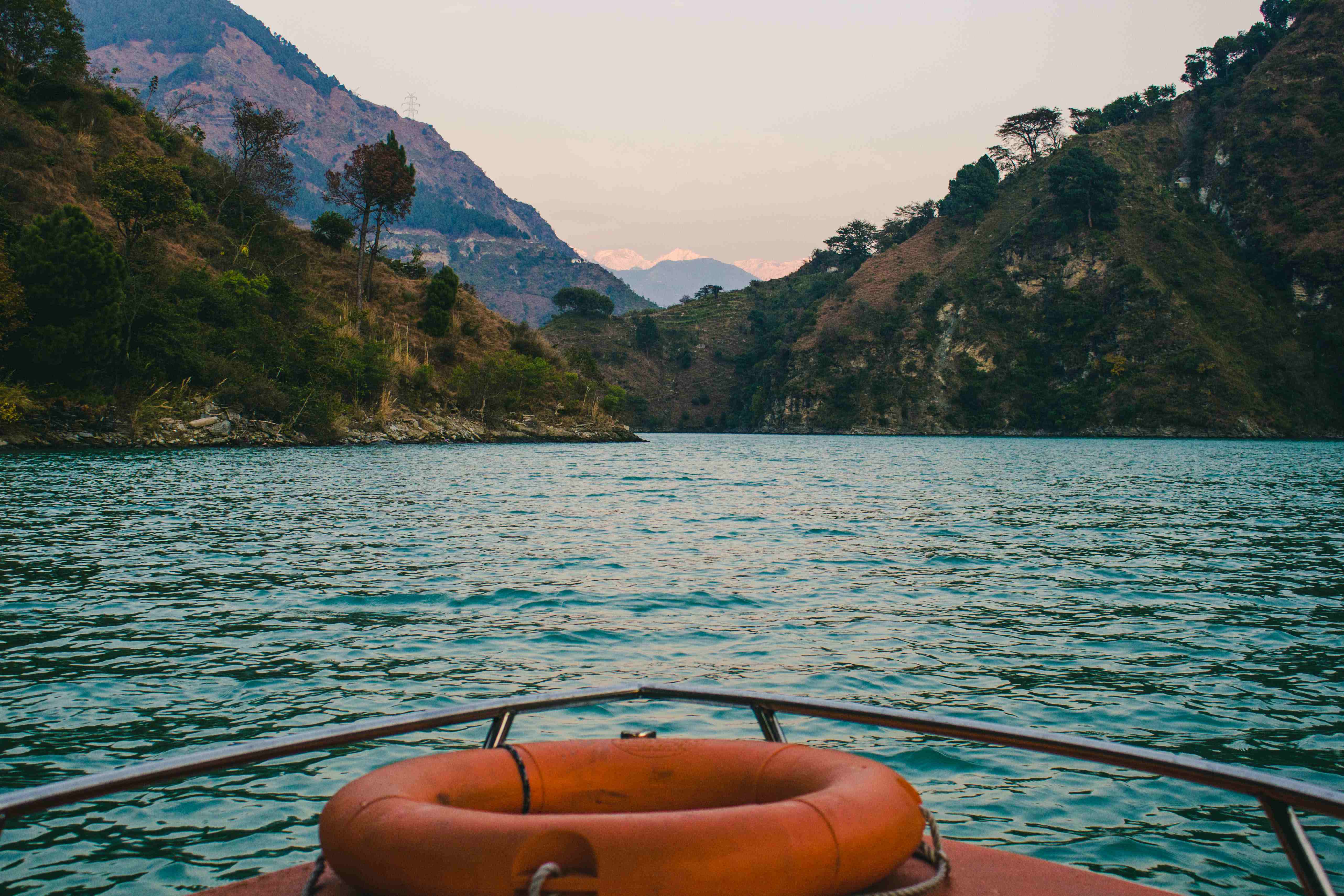 Boating in dalhousie lake 